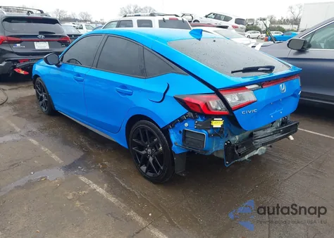 2025 Honda Civic Sedan Sport z USA, uszkodzony, nr VIN 19XFL2H89SE022970